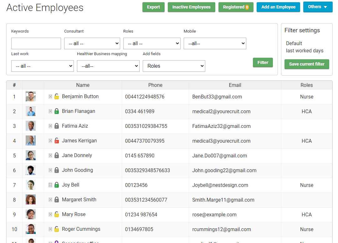 employees