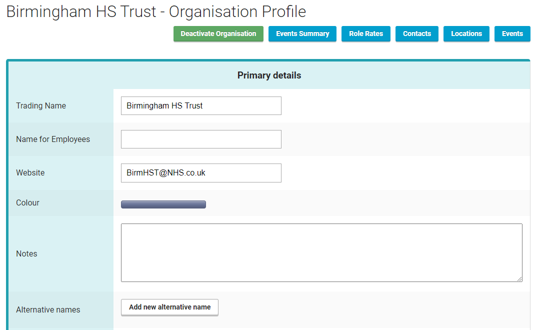 organizationProfile