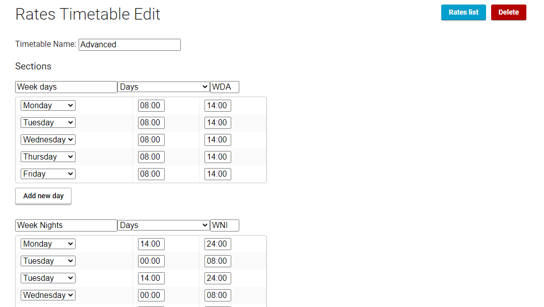 steTimetables